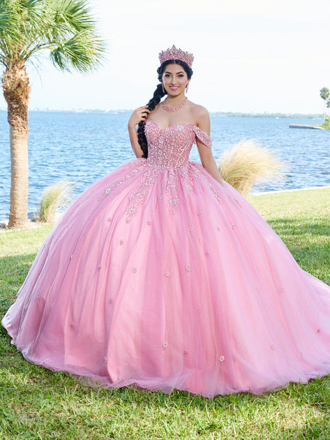 Off Shoulder Quinceanera Dress by Fiesta Gowns 56438 – ABC Fashion
