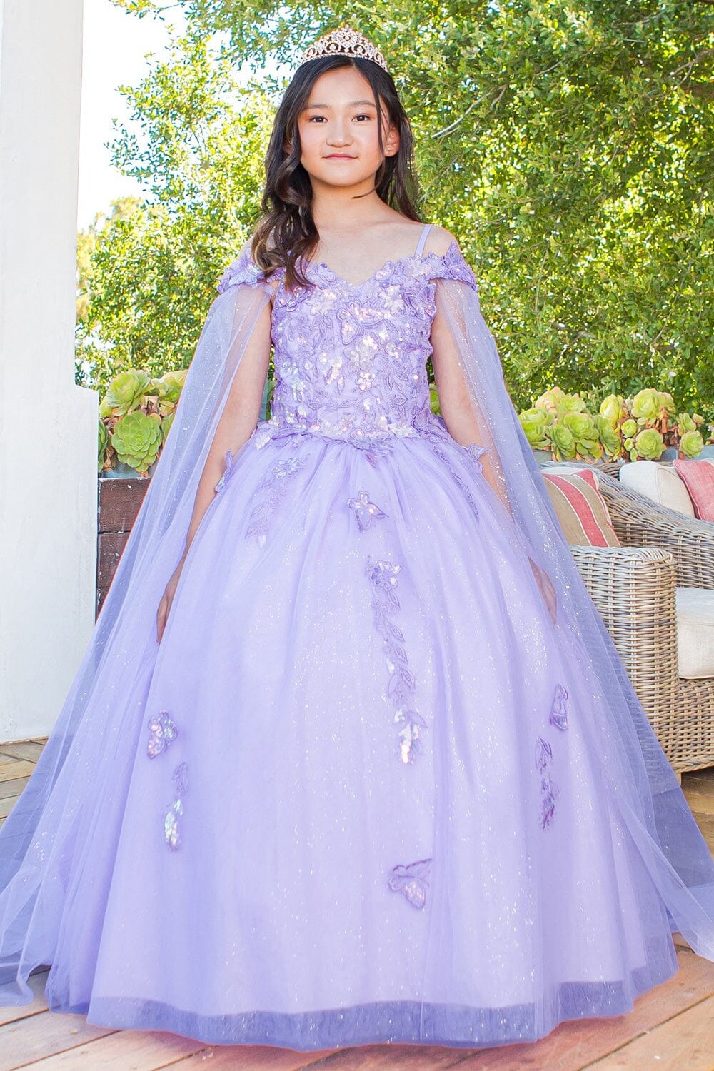 Cinderella Purple Dress