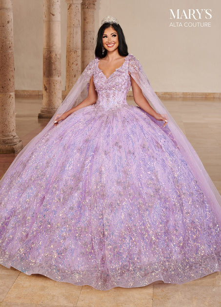 Lilac colored 2024 quince dresses