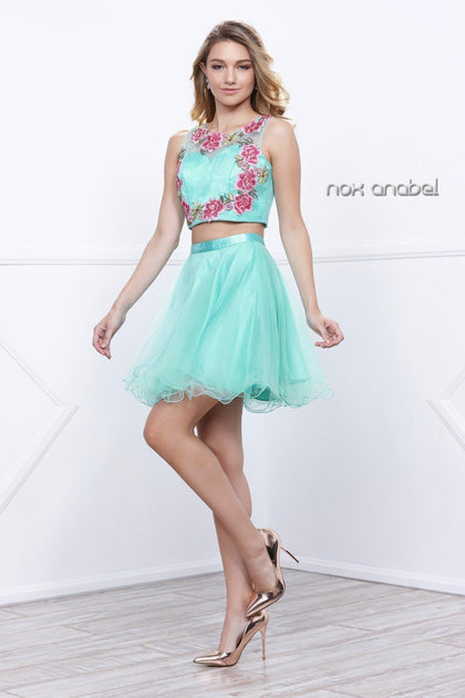 Mint Two Piece Dress