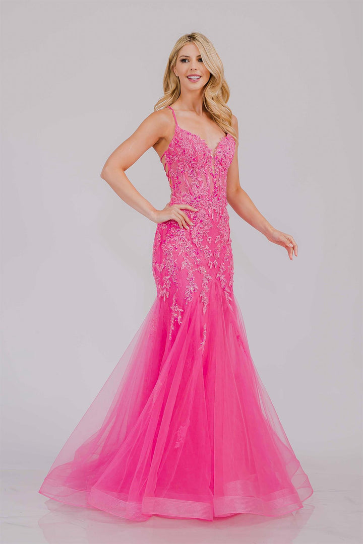 Sleeveless Mermaid Dress by Amelia Couture 2120