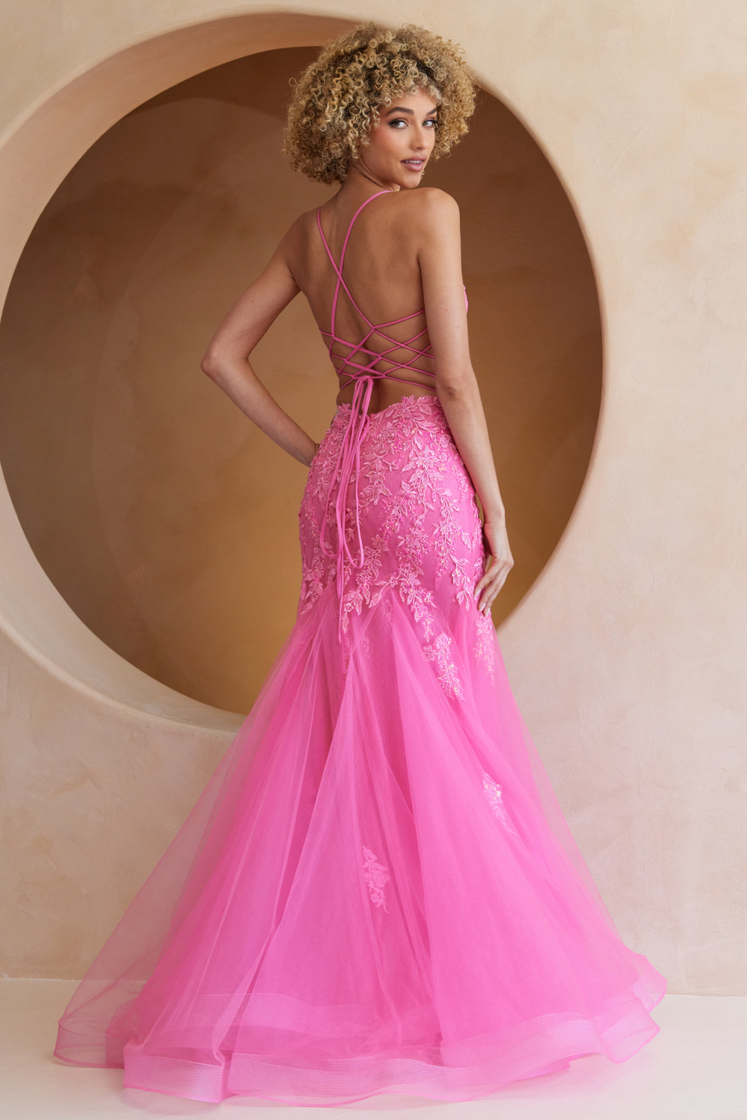 Sleeveless Mermaid Dress by Amelia Couture 2120