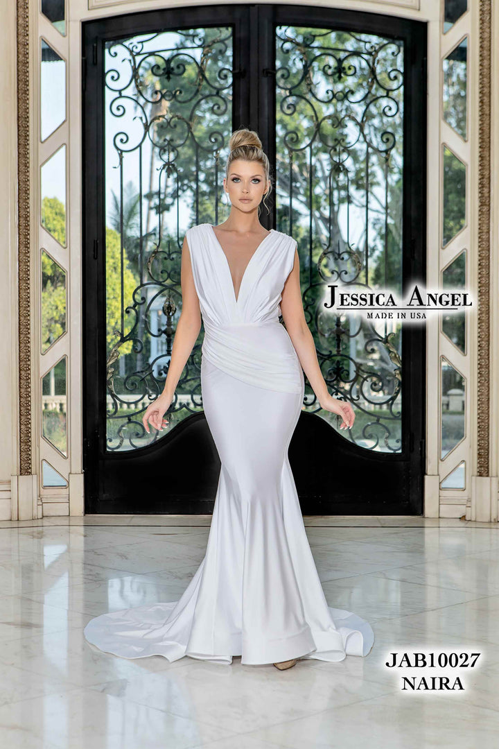 Fitted Sleeveless Bridal Gown by Jessica Angel 10027