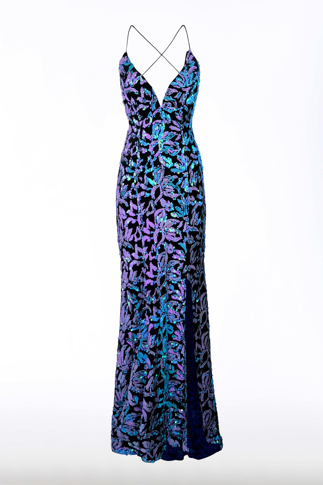 Long Evening Dress by Dave and Johnny 10285