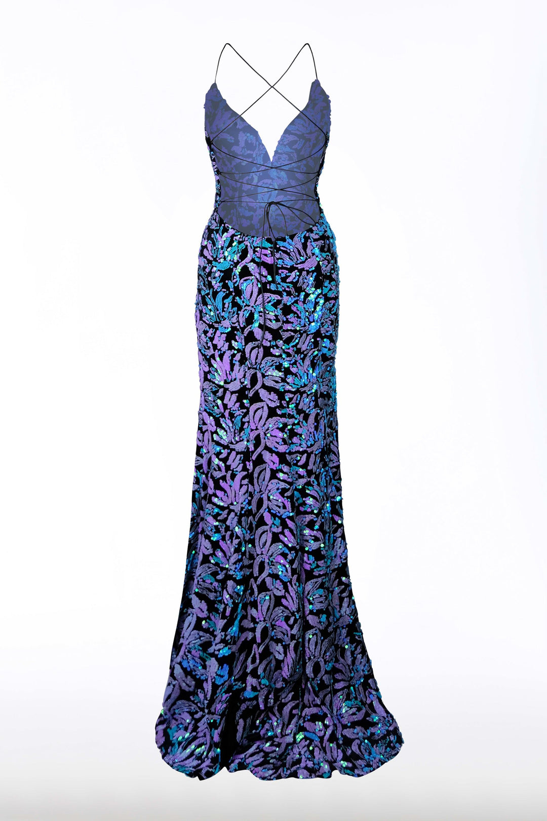 Long Evening Dress by Dave and Johnny 10285