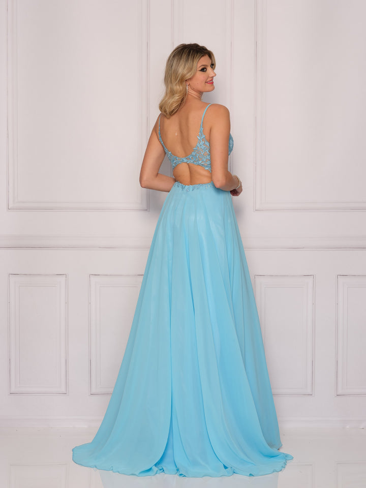 Long Evening Dress by Dave and Johnny 10364