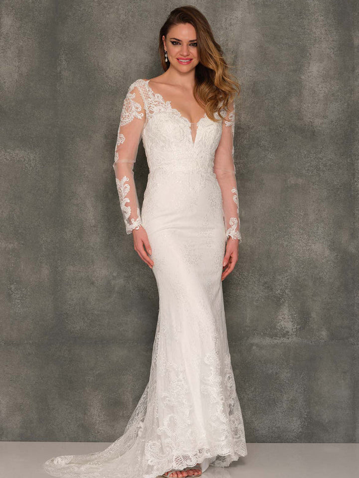 Wedding Dress by Dave and Johnny 10450