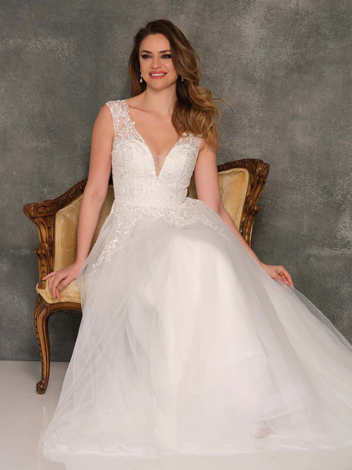 Wedding Dress by Dave and Johnny 10464