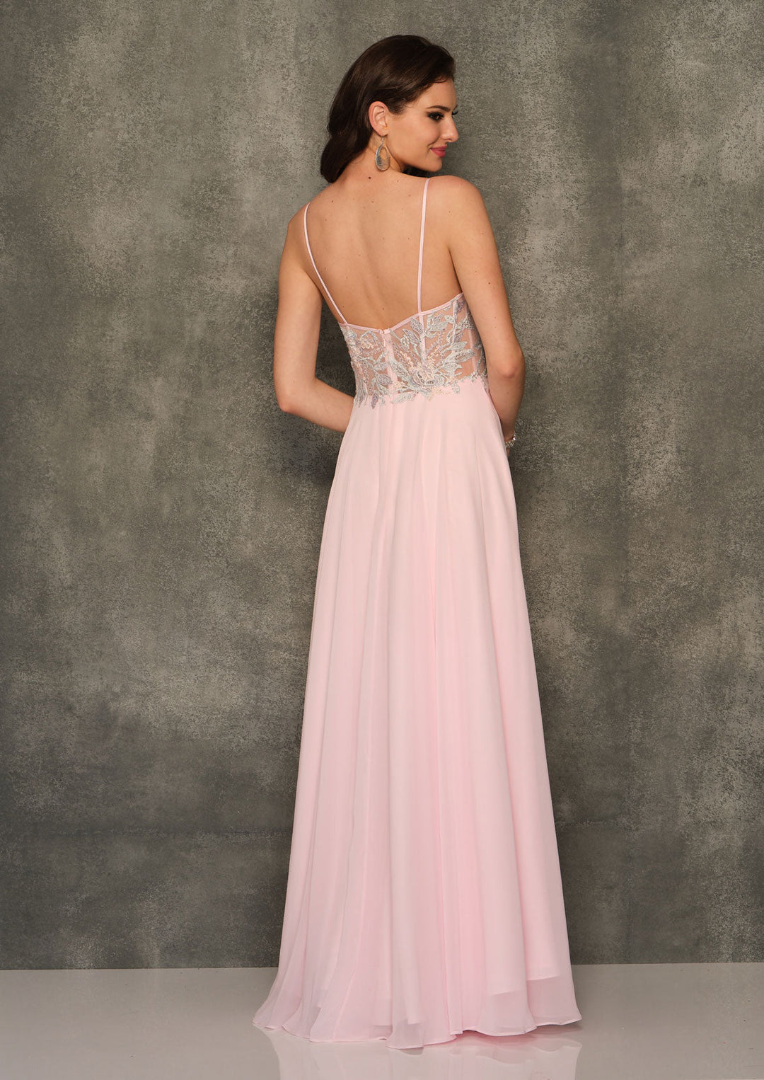 Long Evening Dress by Dave and Johnny 10970