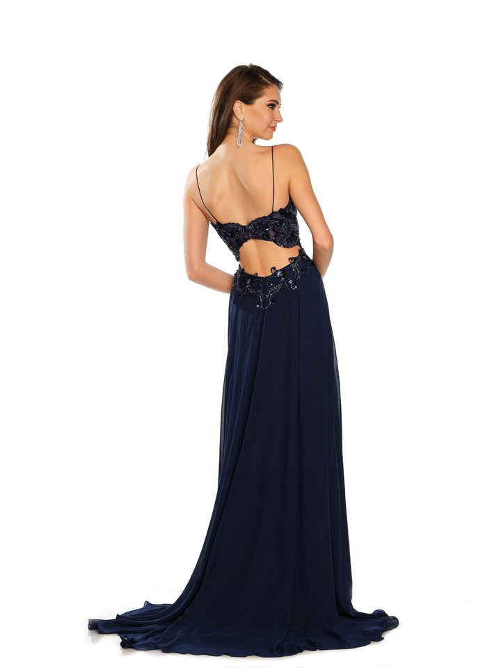 Long Evening Dress by Dave and Johnny 11241