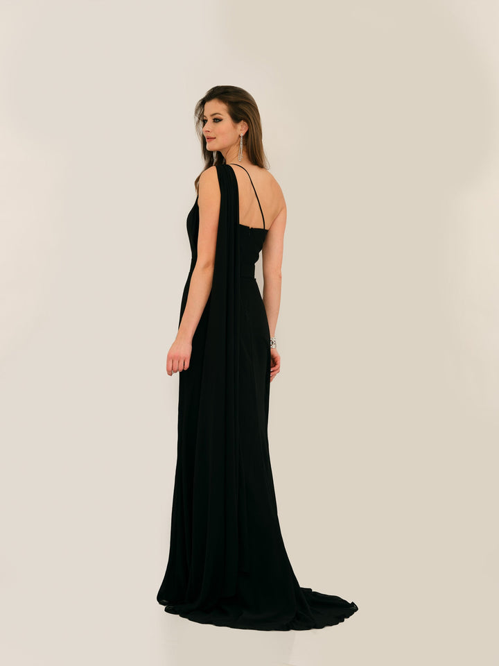 Long Evening Dress by Dave and Johnny 11288