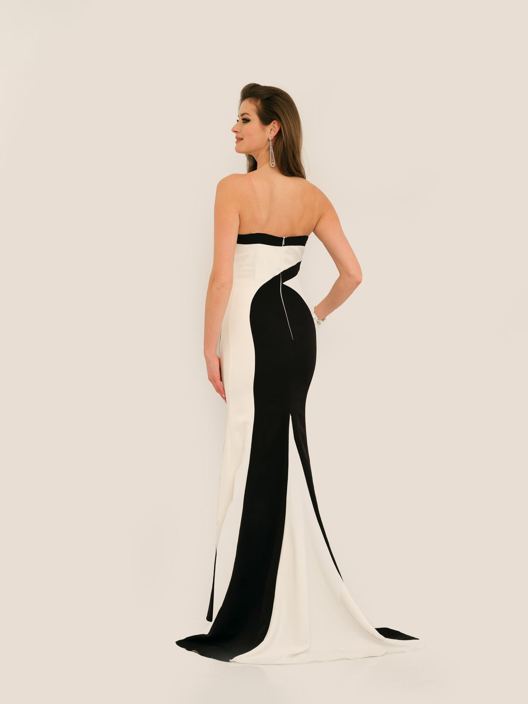 Long Evening Dress by Dave and Johnny 11296