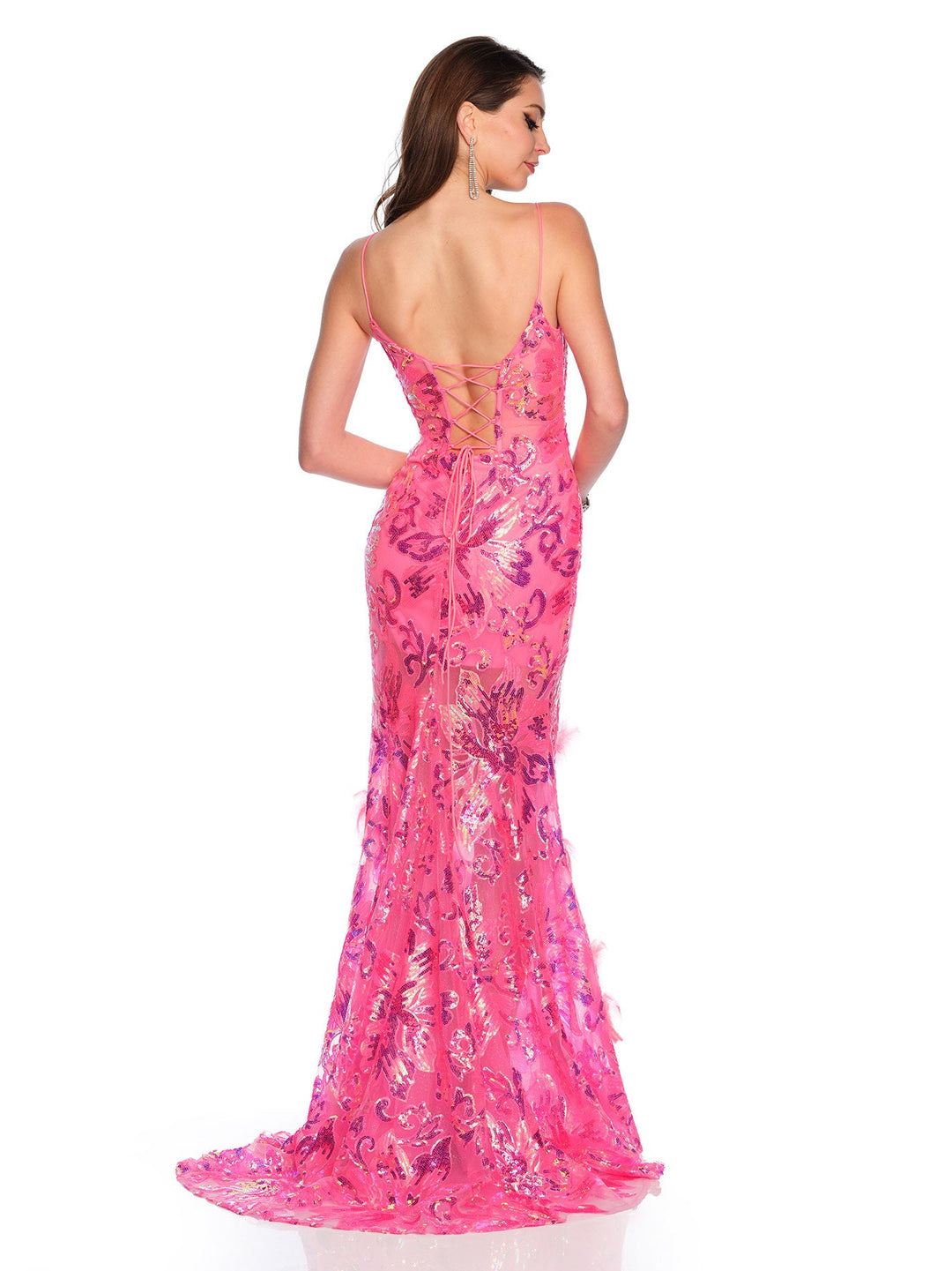 Long Evening Dress by Dave and Johnny 11388