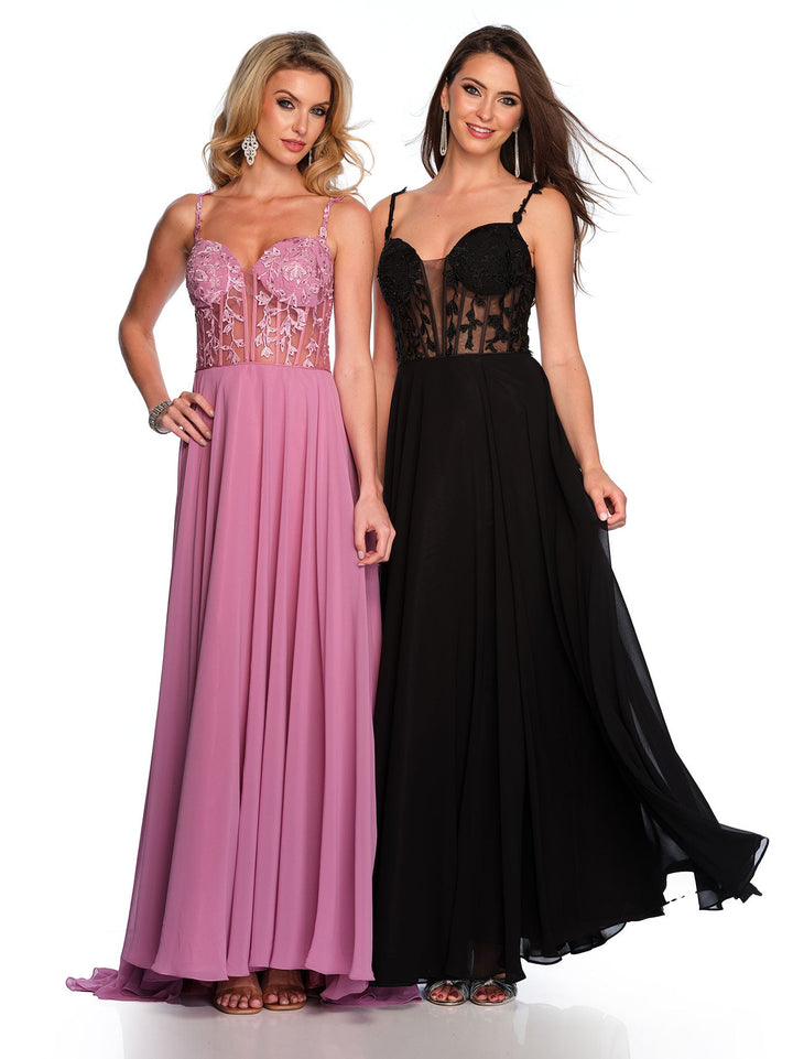 Long Evening Dress by Dave and Johnny 11582 - Outlet