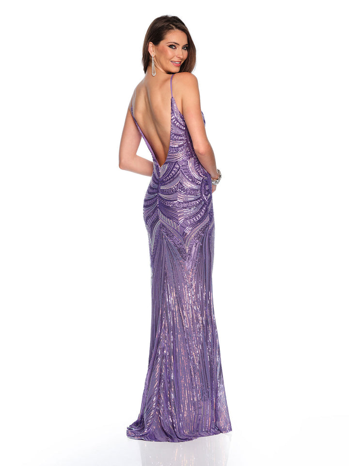 Long Evening Dress by Dave and Johnny 11665