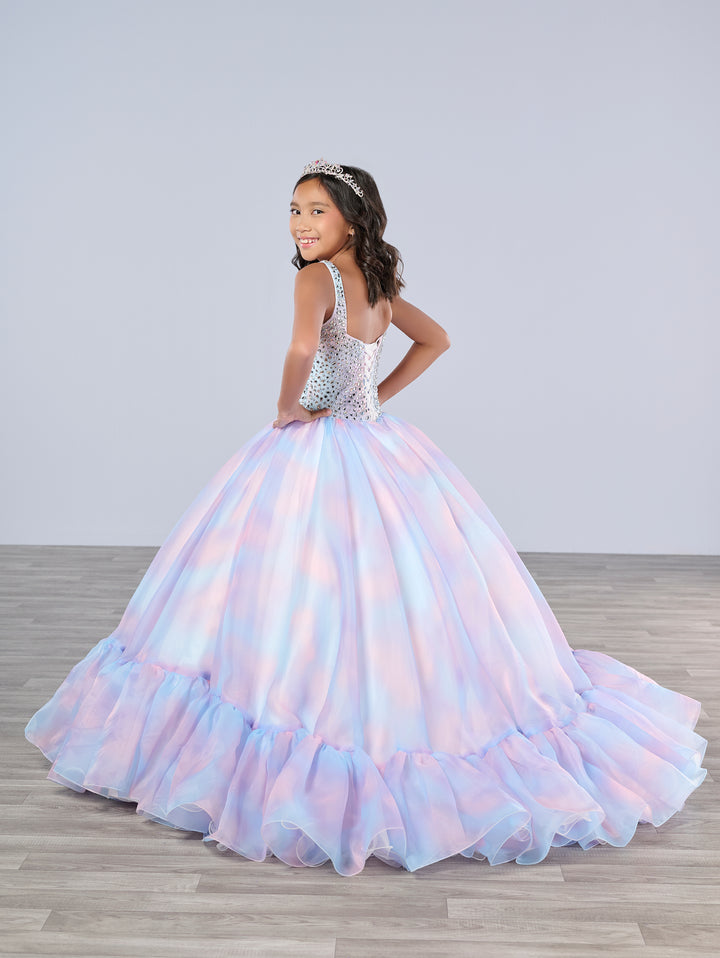 Girls Organza Ruffled Gown by Tiffany Princess 13790