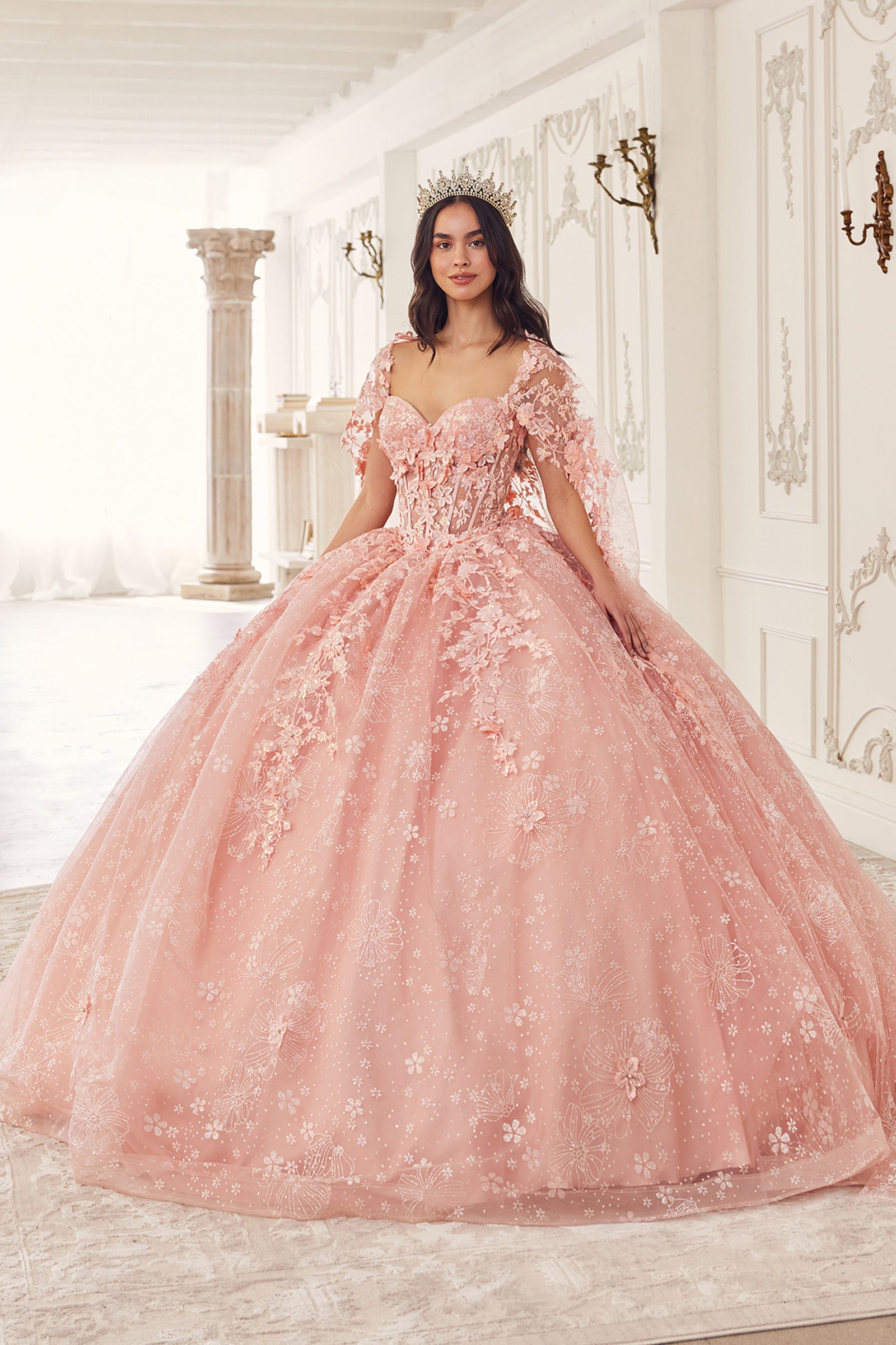 In Stock Quinceanera Dresses Ready to Ship Sweet 15 Ballgowns Tagged Pink ABC Fashion