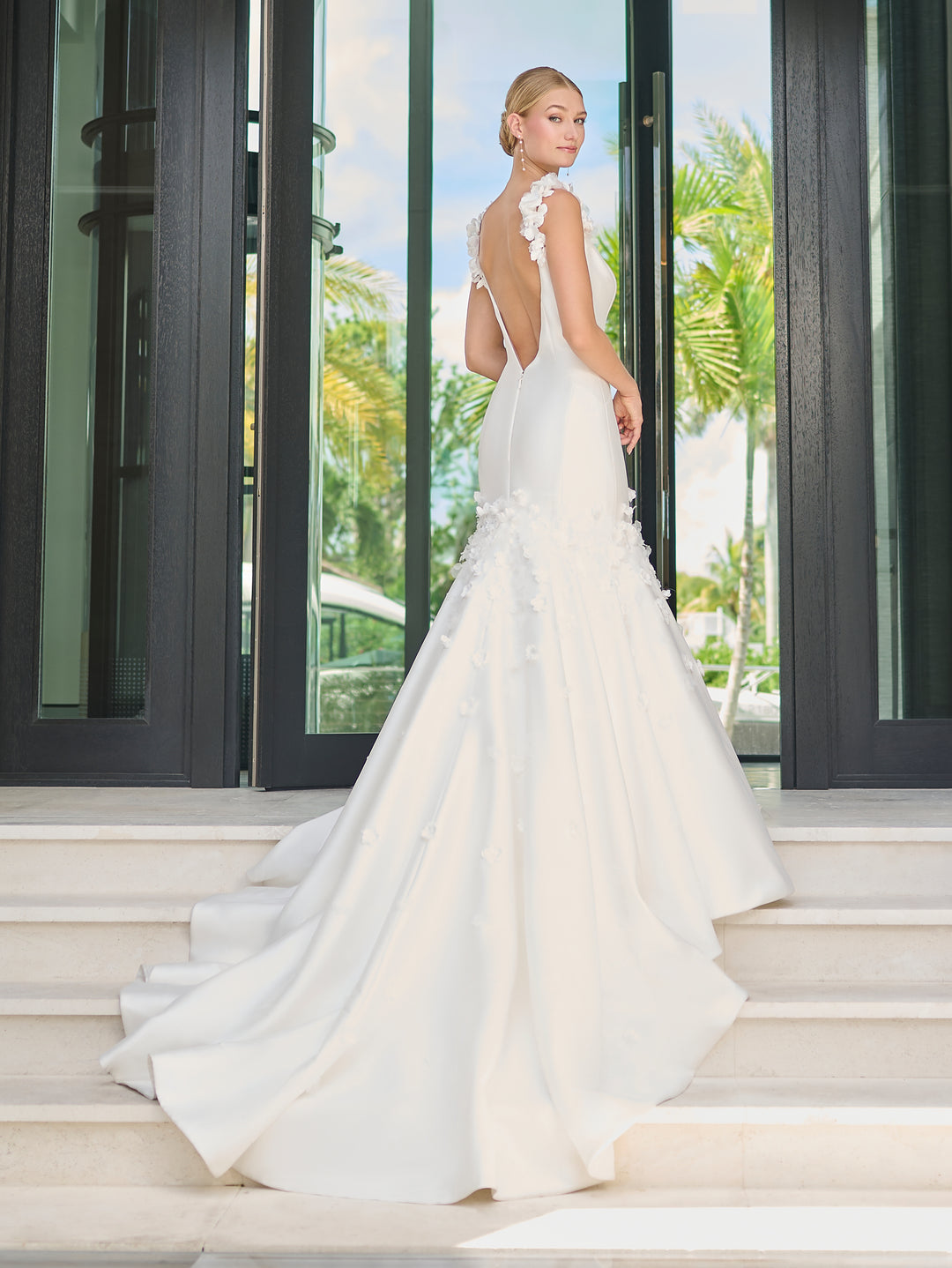 Sleeveless Mermaid Bridal Gown by Adrianna Papell 31312