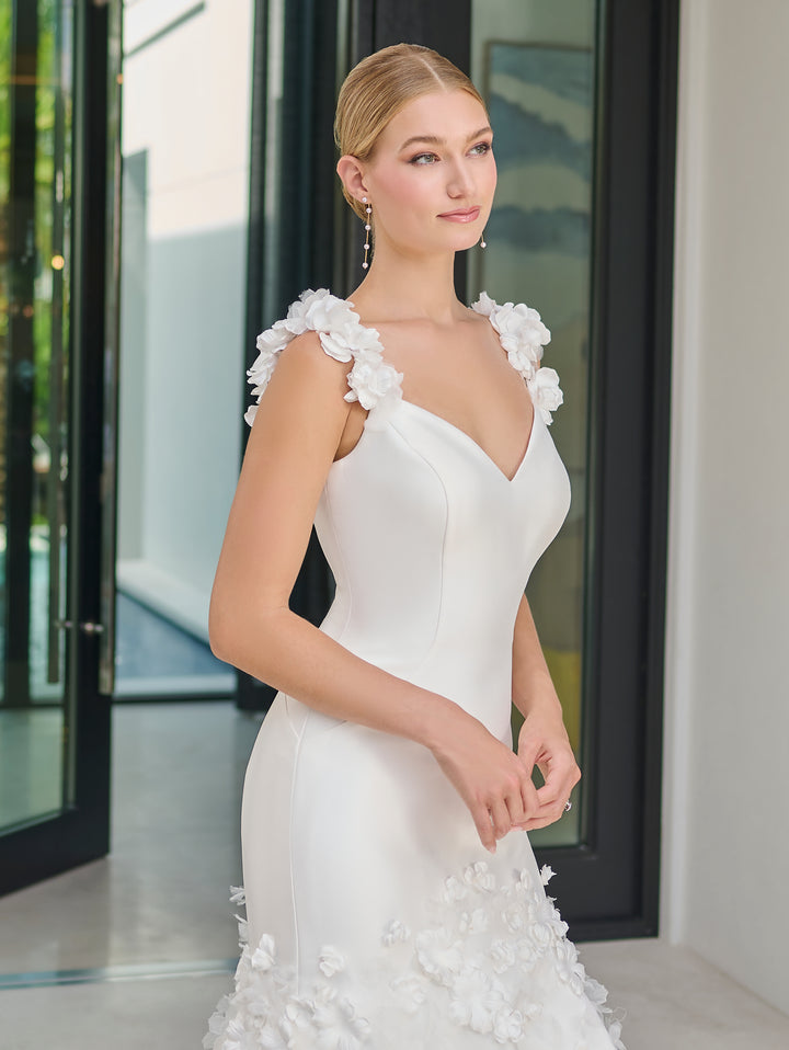 Sleeveless Mermaid Bridal Gown by Adrianna Papell 31312