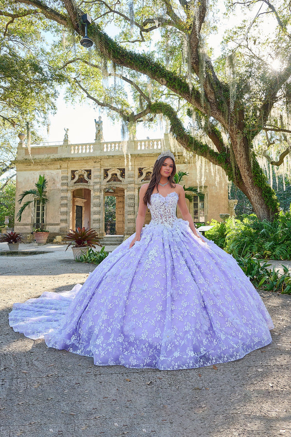 Glow in the Dark Quinceanera Dress by Amarra 54206