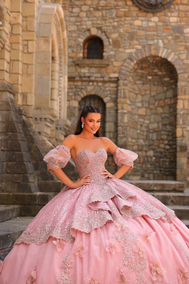 Strapless Layered Ball Gown by Amarra 54236