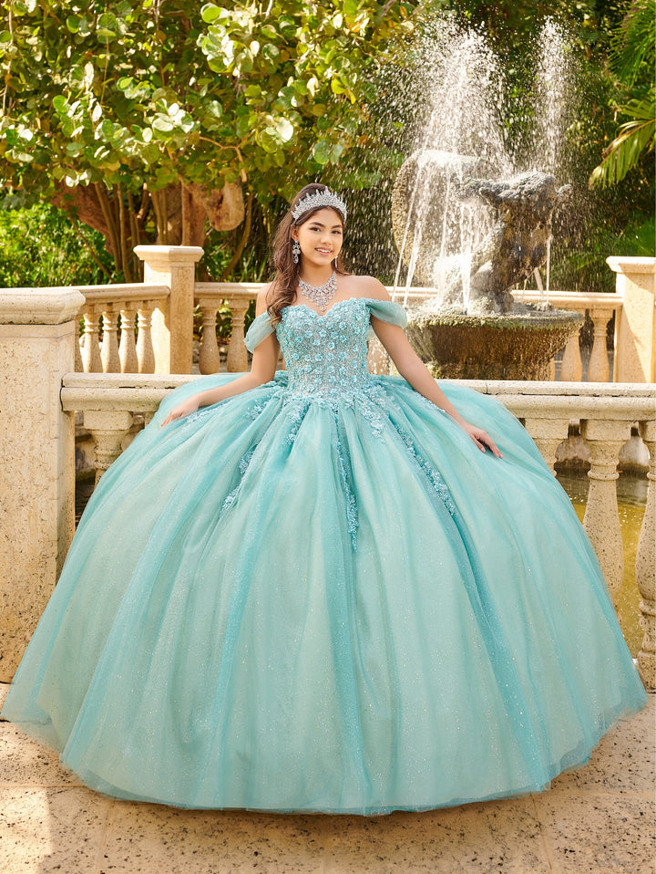 Off Shoulder Quinceanera Dress by LizLuo Fiesta 56517