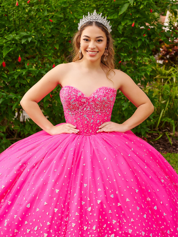 Strapless Quinceanera Dress by LizLuo Fiesta 56522