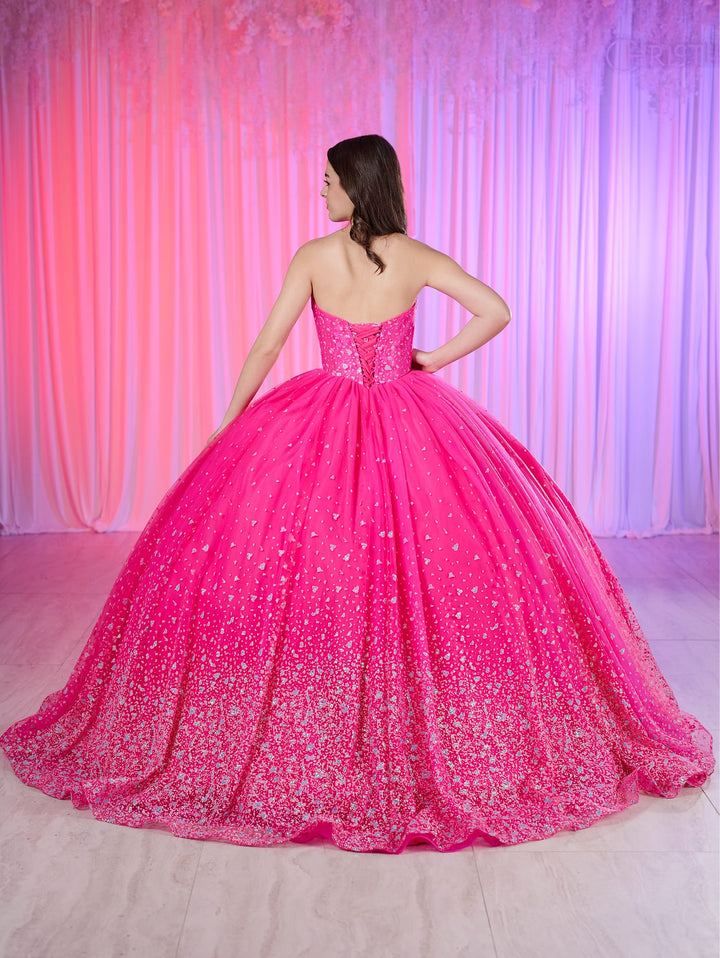 Strapless Quinceanera Dress by LizLuo Fiesta 56522