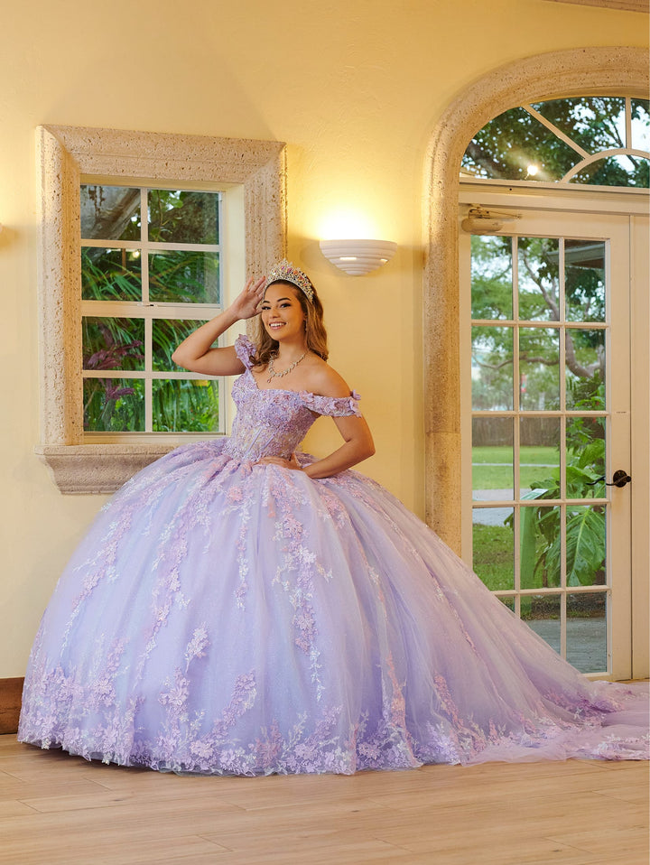 Off Shoulder Quinceanera Dress by LizLuo Fiesta 56524