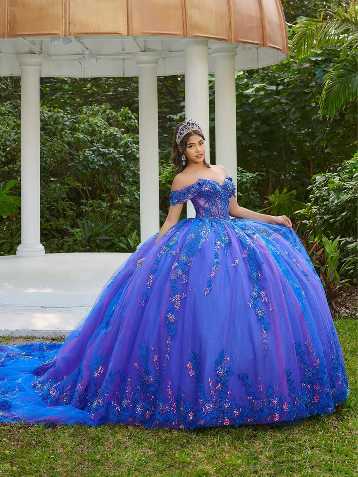 Off Shoulder Quinceanera Dress by LizLuo Fiesta 56524