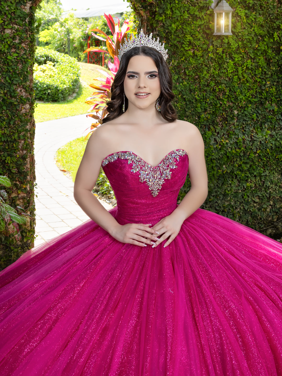 Tulle Sweetheart Ball Gown by LizLuo Fiesta 56537