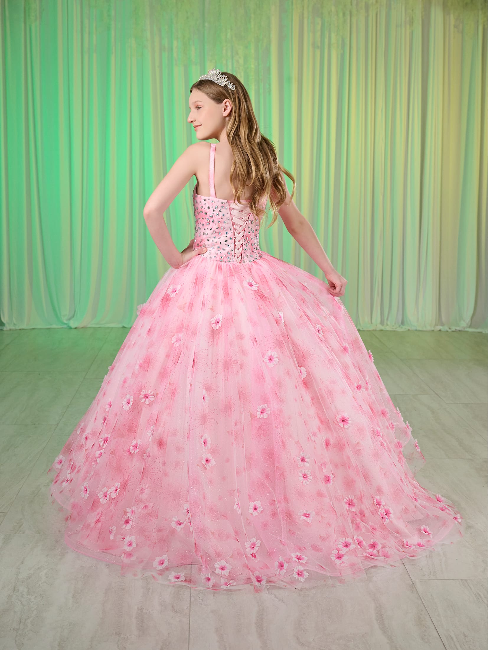 Cherry blossom quinceanera dresses best sale