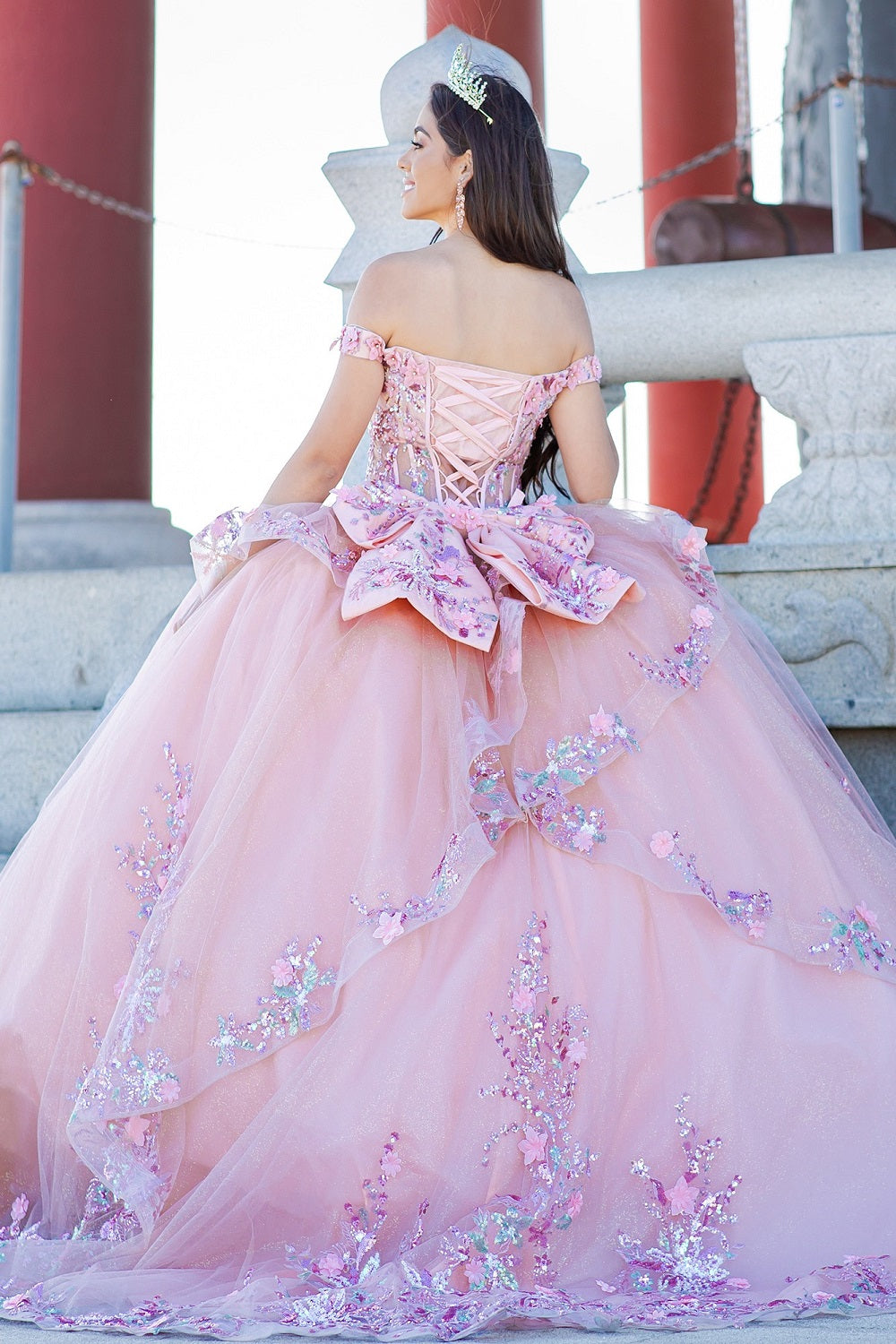 Pink Sweet 15 Dresses