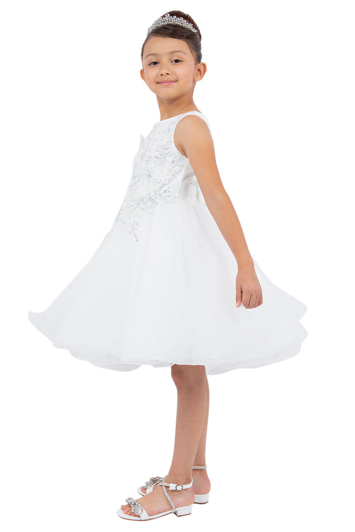 Girls Short Sleeveless Dress by Cinderella Couture 9150