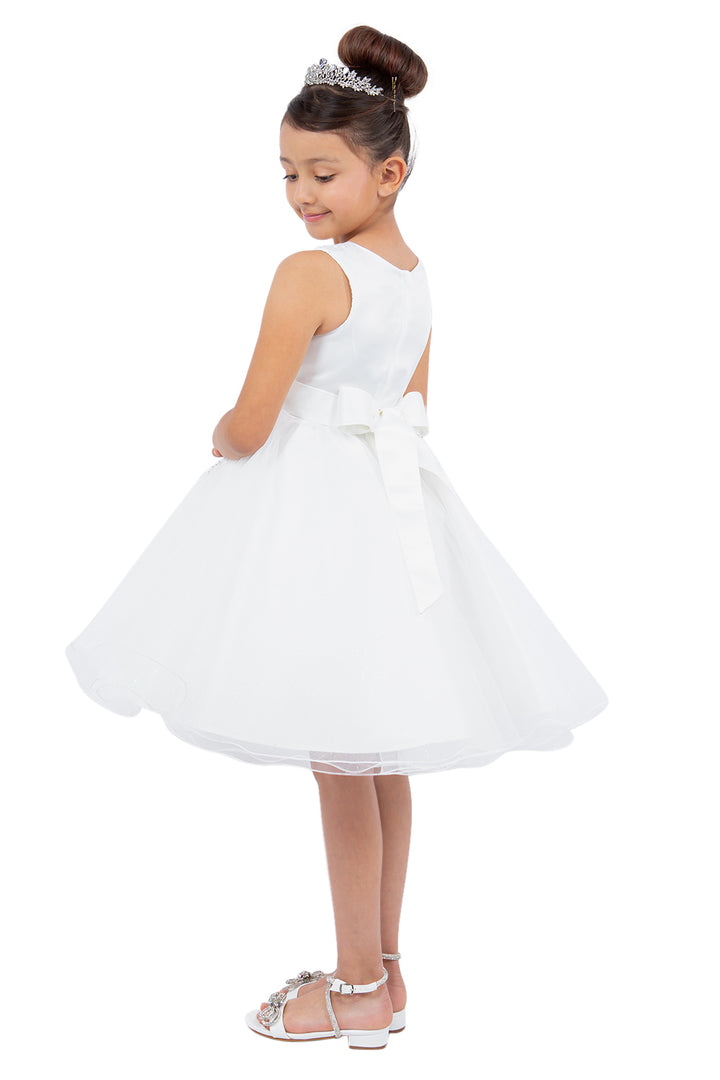 Girls Short Sleeveless Dress by Cinderella Couture 9150