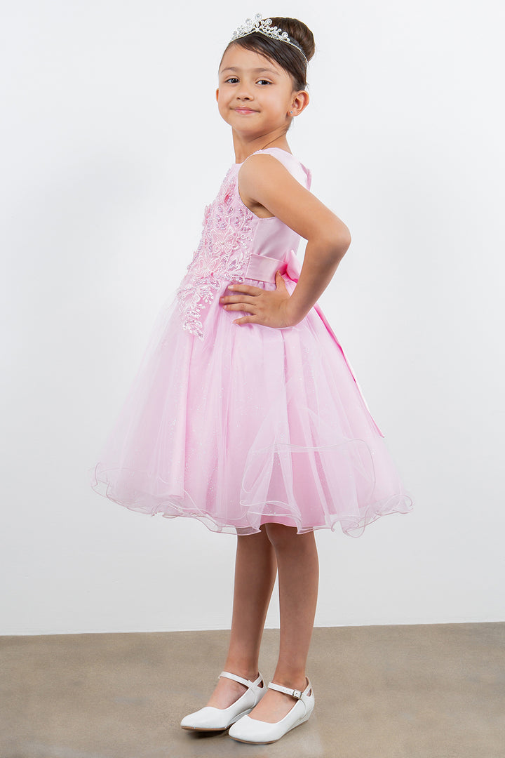 Girls Short Sleeveless Dress by Cinderella Couture 9150