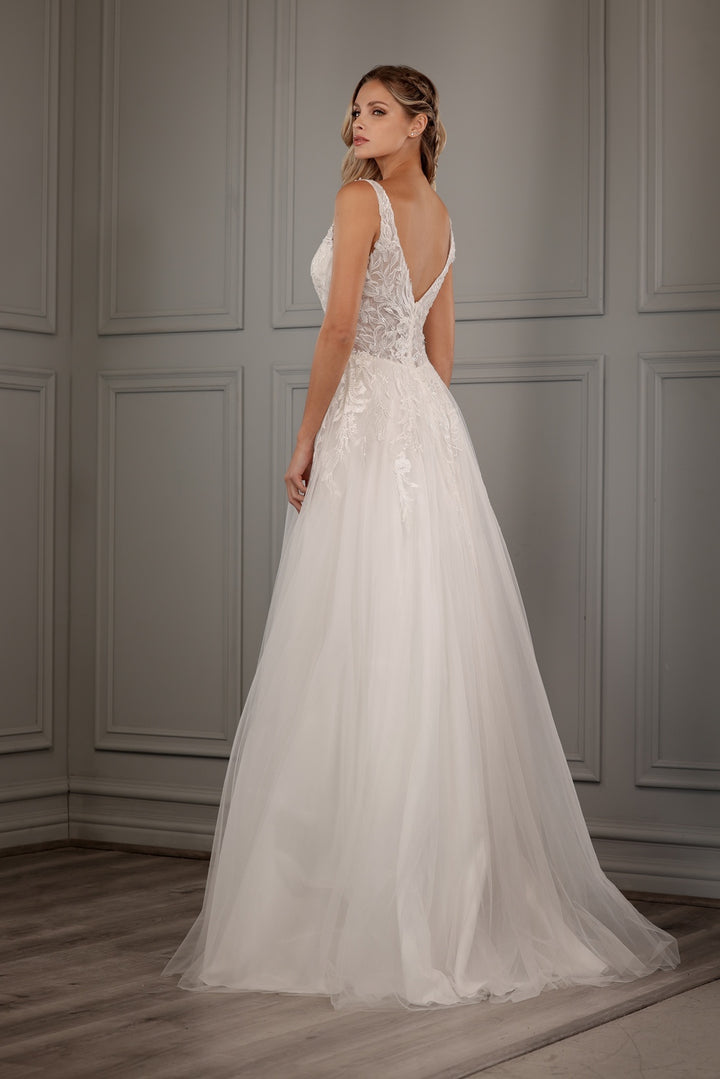 Sleeveless Tulle Bridal Gown by Abby Lane 97153