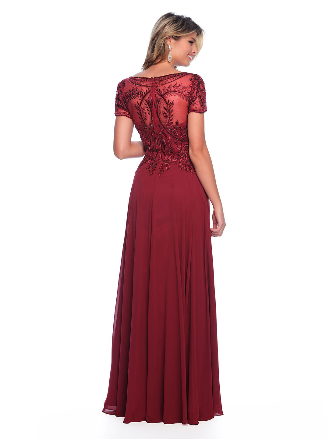 Long Evening Dress by Dave and Johnny A9071