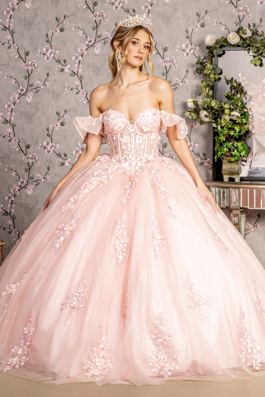 Pink Sweet 15 Dresses