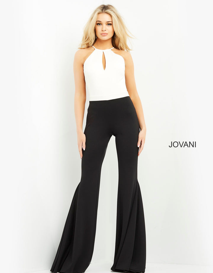 Sleeveless Keyhole Jumpsuit by Jovani M02807