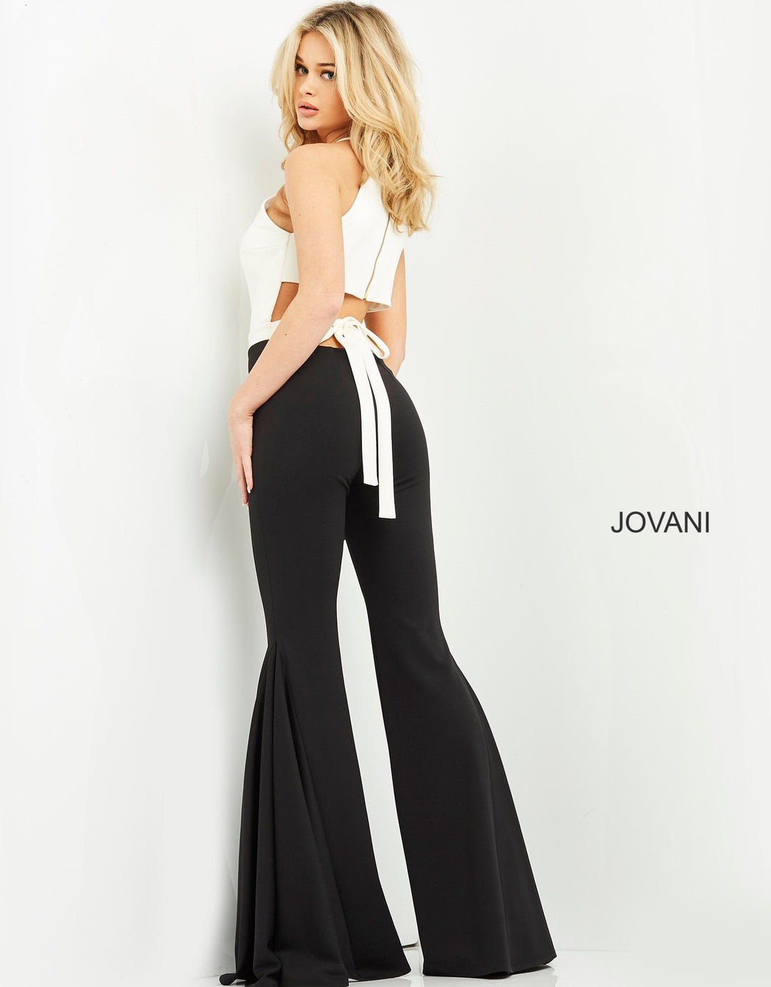 Sleeveless Keyhole Jumpsuit by Jovani M02807