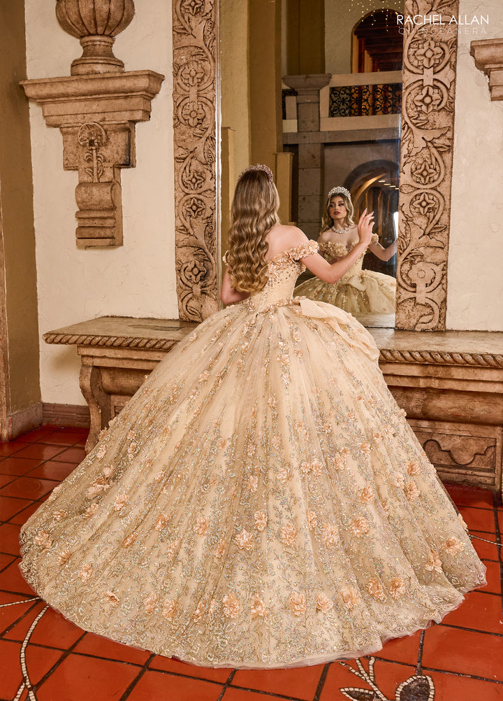 Off Shoulder Quinceanera Dress by Rachel Allan RQ1141