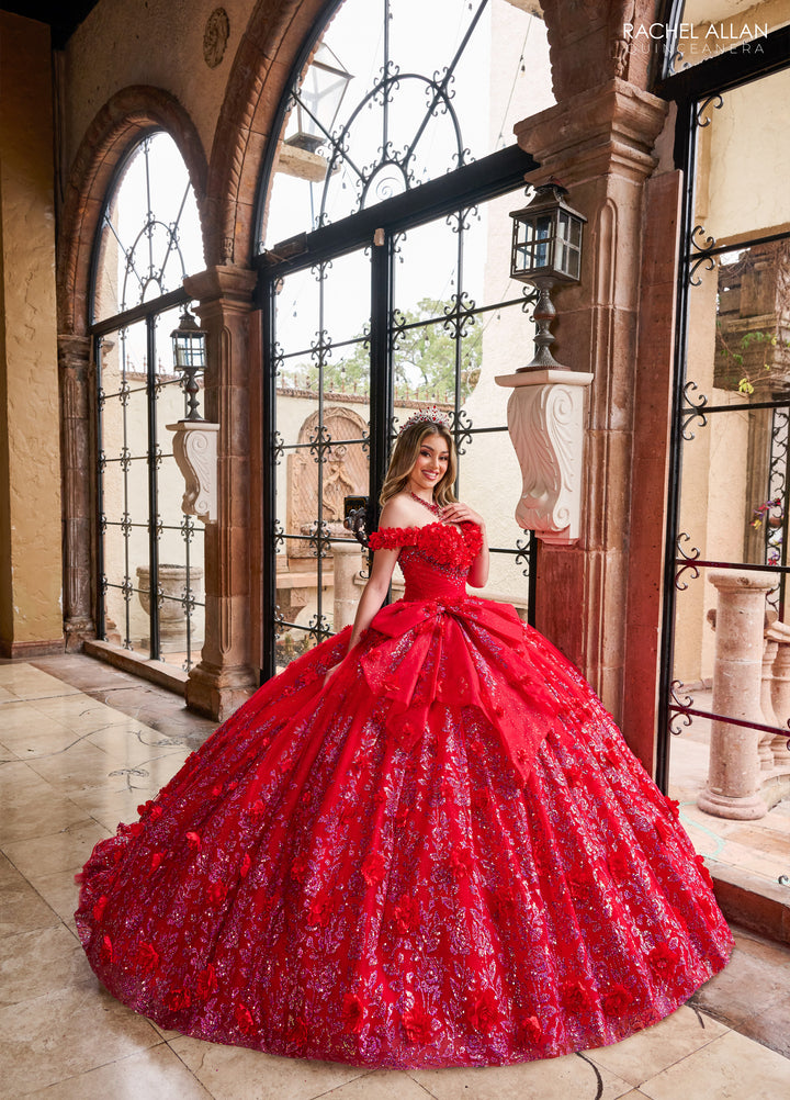 Off Shoulder Quinceanera Dress by Rachel Allan RQ1141