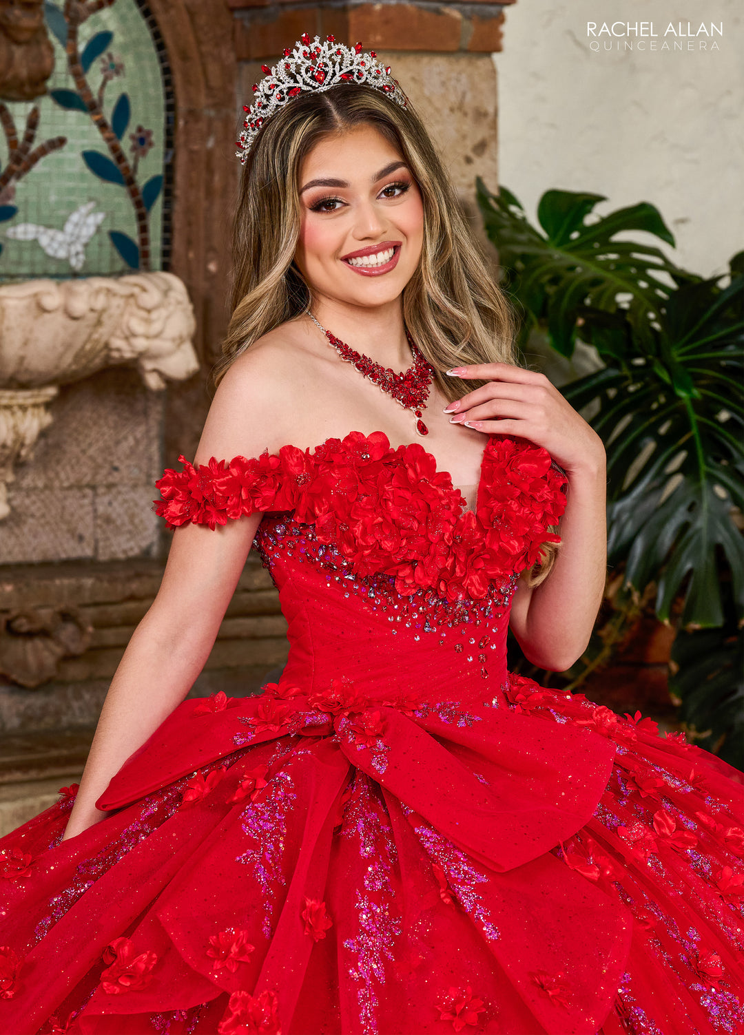 Off Shoulder Quinceanera Dress by Rachel Allan RQ1141