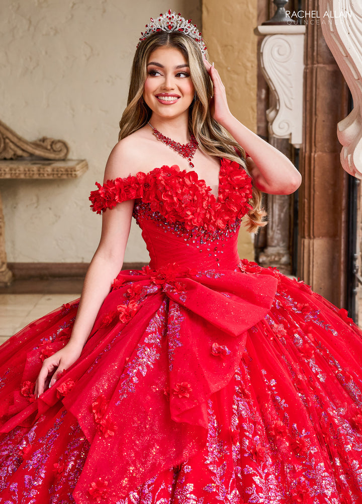 Off Shoulder Quinceanera Dress by Rachel Allan RQ1141