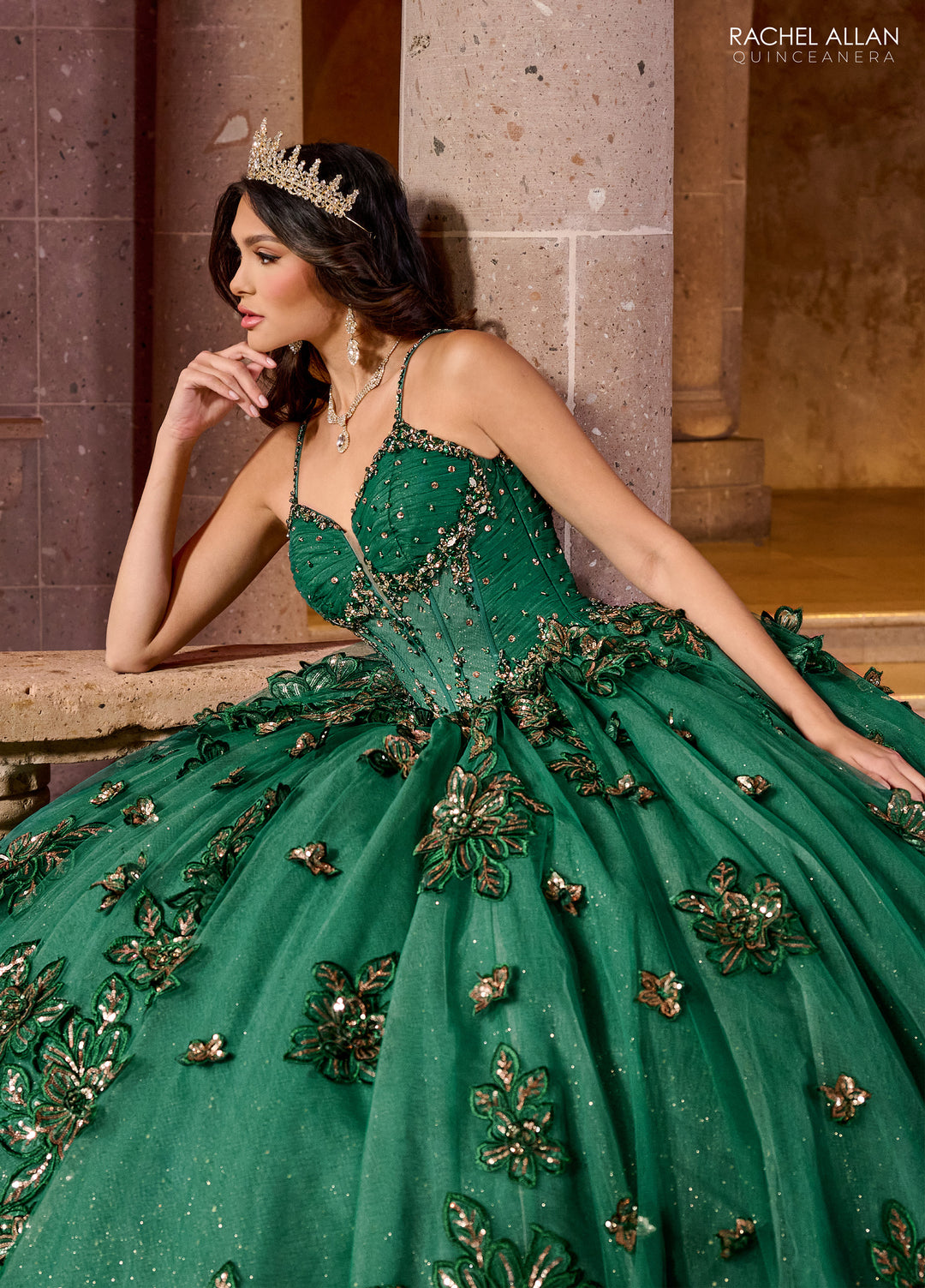 Sleeveless Quinceanera Dress by Rachel Allan RQ1149