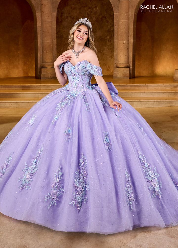 Off Shoulder Quinceanera Dress by Rachel Allan RQ1153