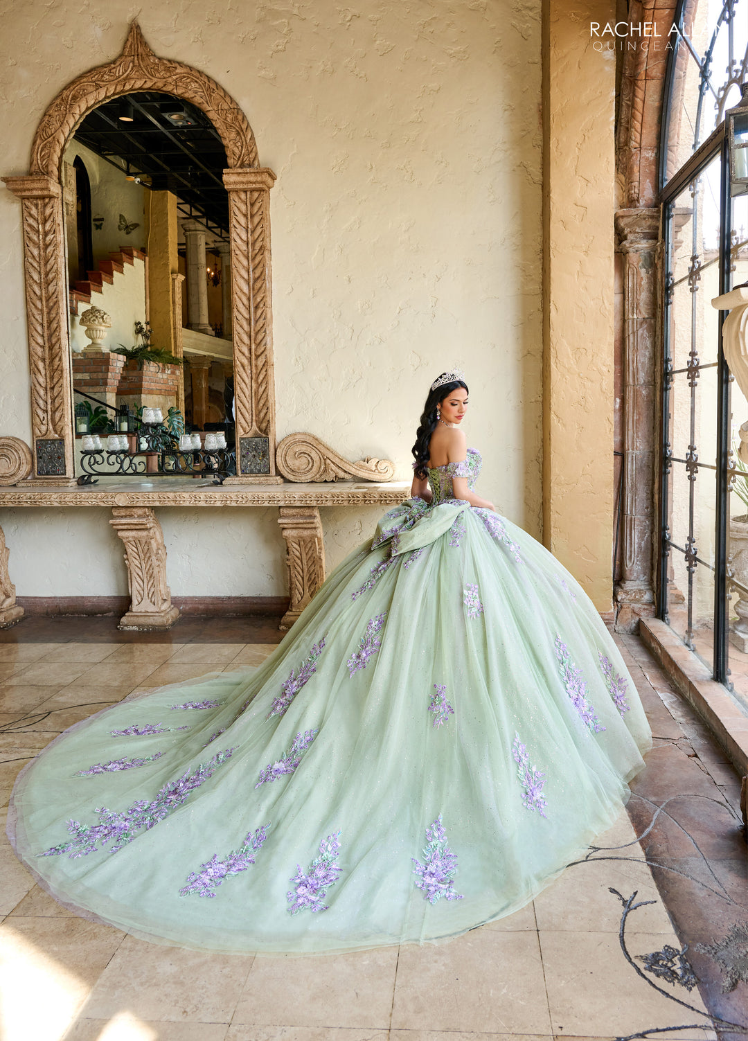 Off Shoulder Quinceanera Dress by Rachel Allan RQ1153