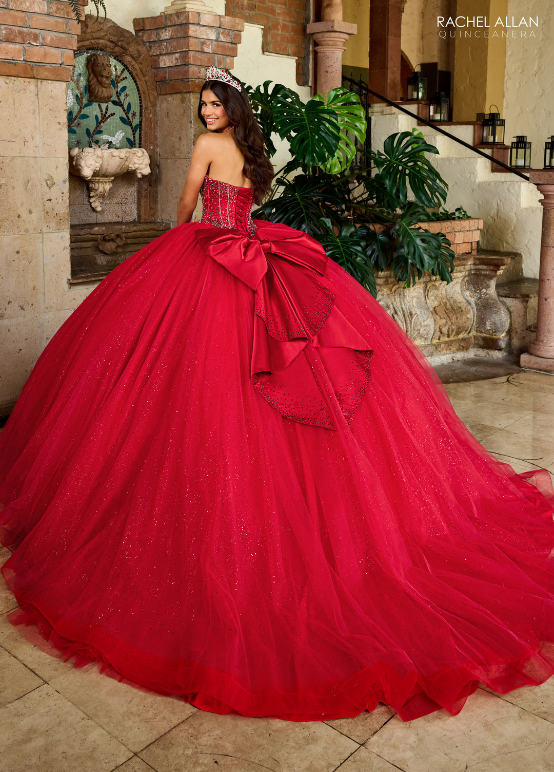 Strapless Quinceanera Dress by Rachel Allan RQ1156