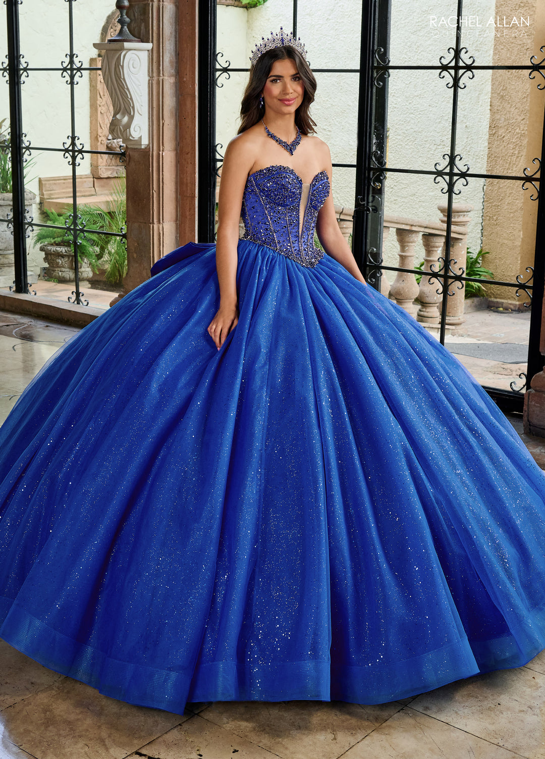 Strapless Quinceanera Dress by Rachel Allan RQ1156